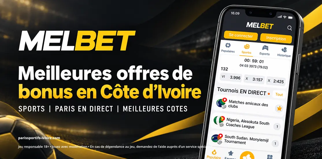 Application Melbet : APK Android et app iPhone pour parier